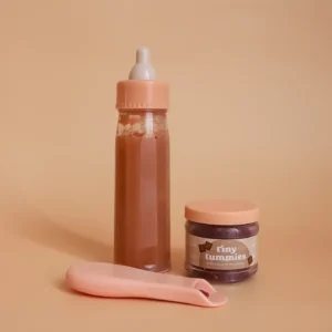 Box lait Chocolat et petit pot magique pour poupée